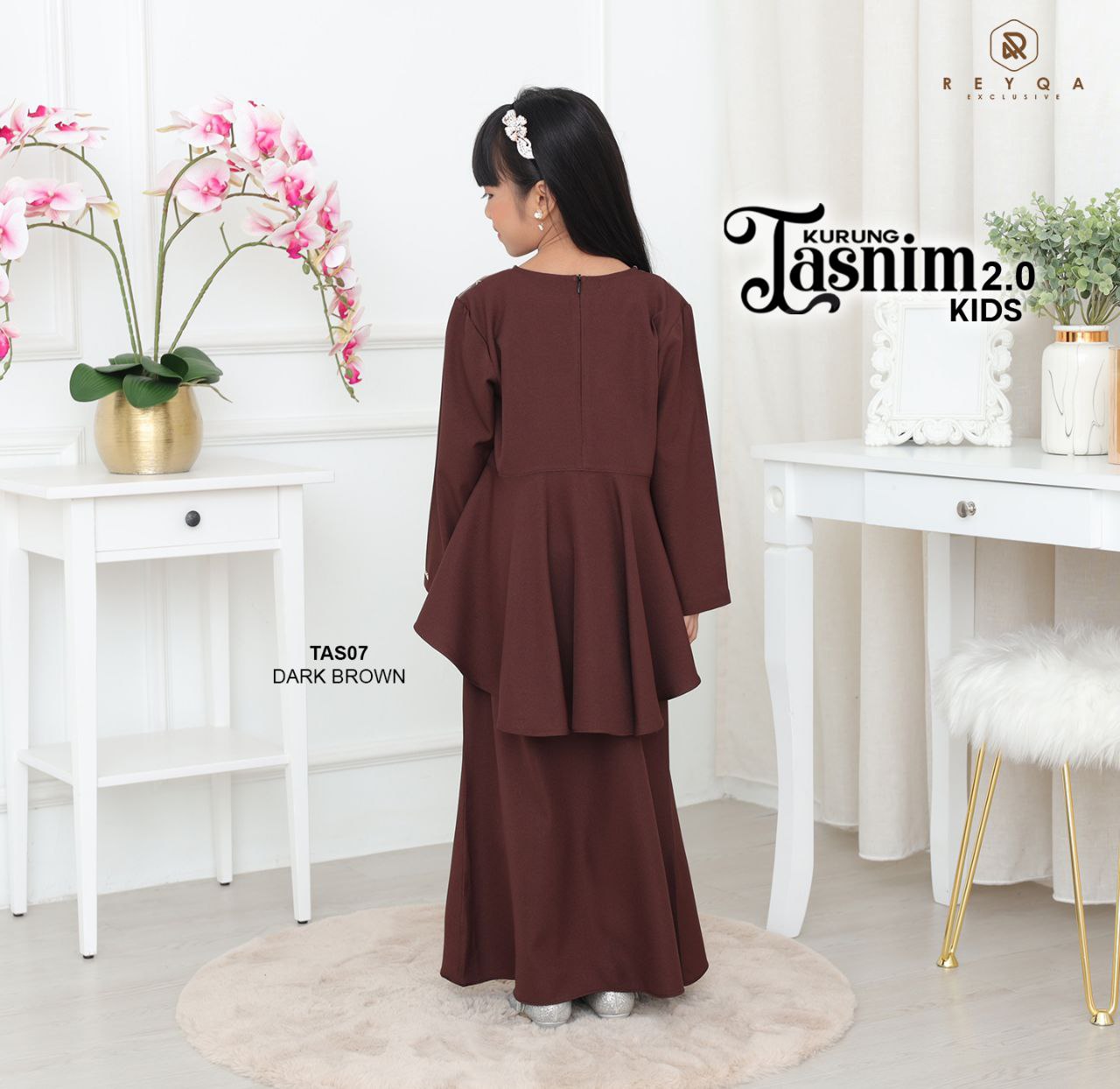 Tasnim/07 Dk Brown Kids
