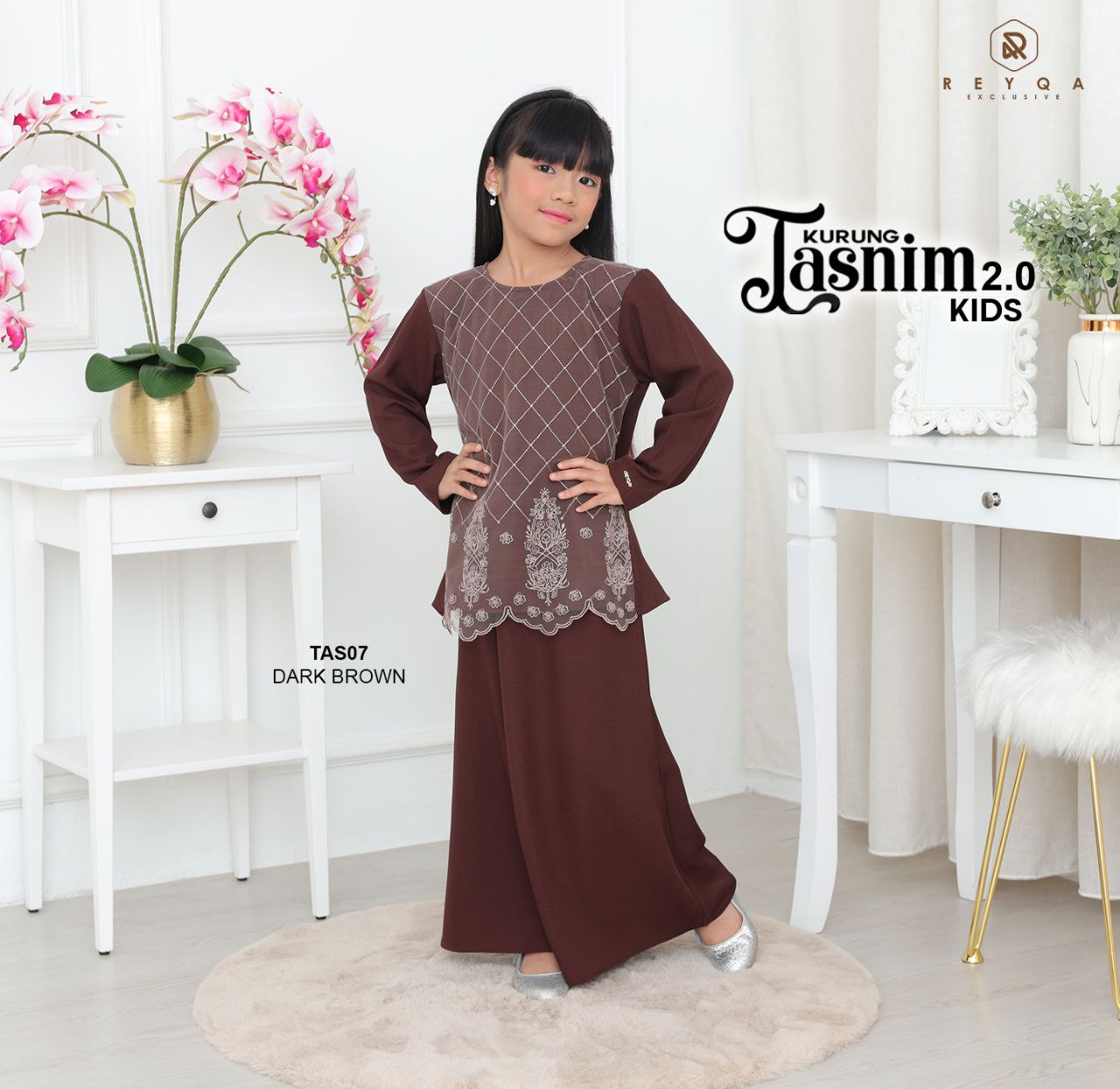 Tasnim/07 Dk Brown Kids