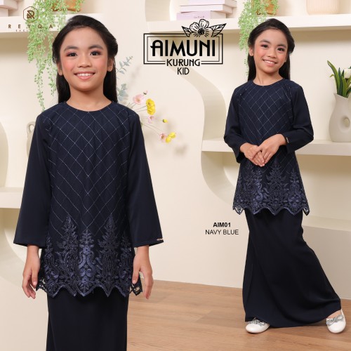 Aimuni/01 Navy blue kids