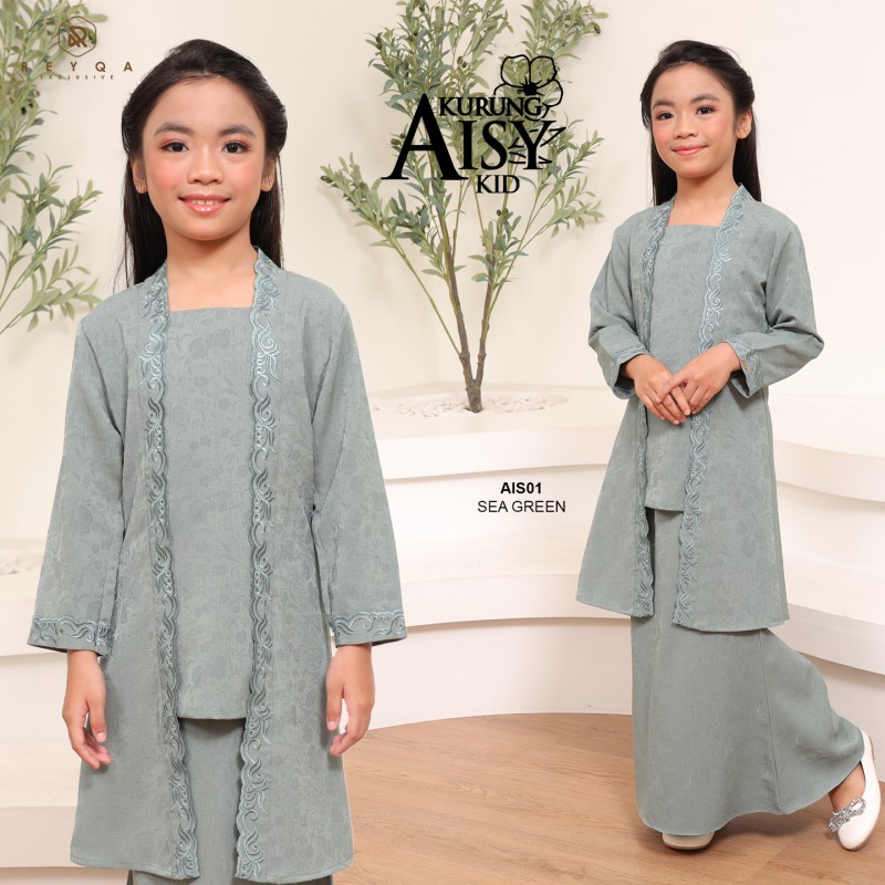 Aisy/01 Sea Green kids