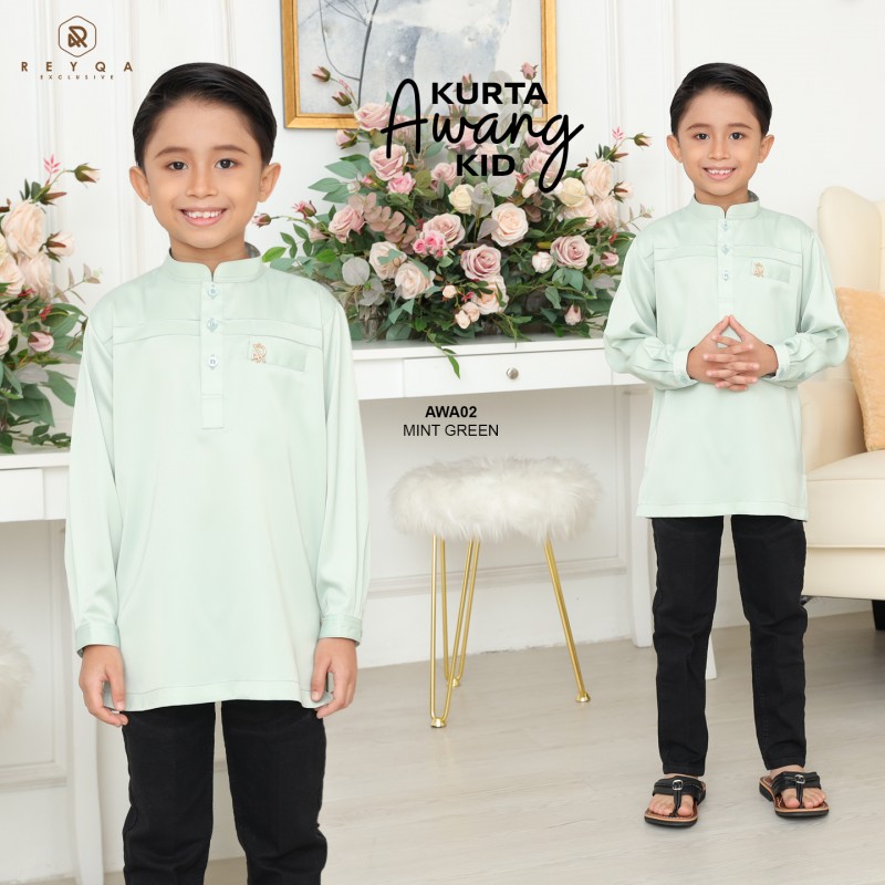 Awang/02 Mint Green kids