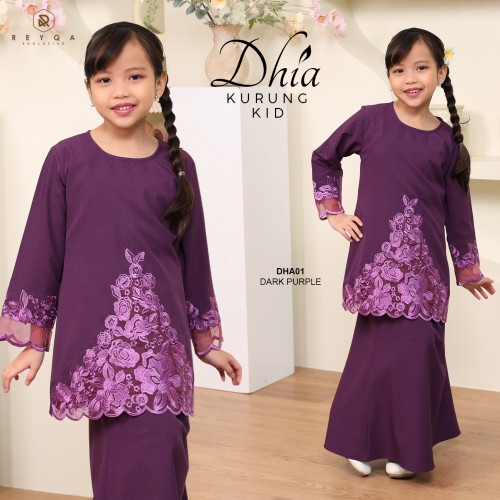 Dhia/01 Dark Purple Kids