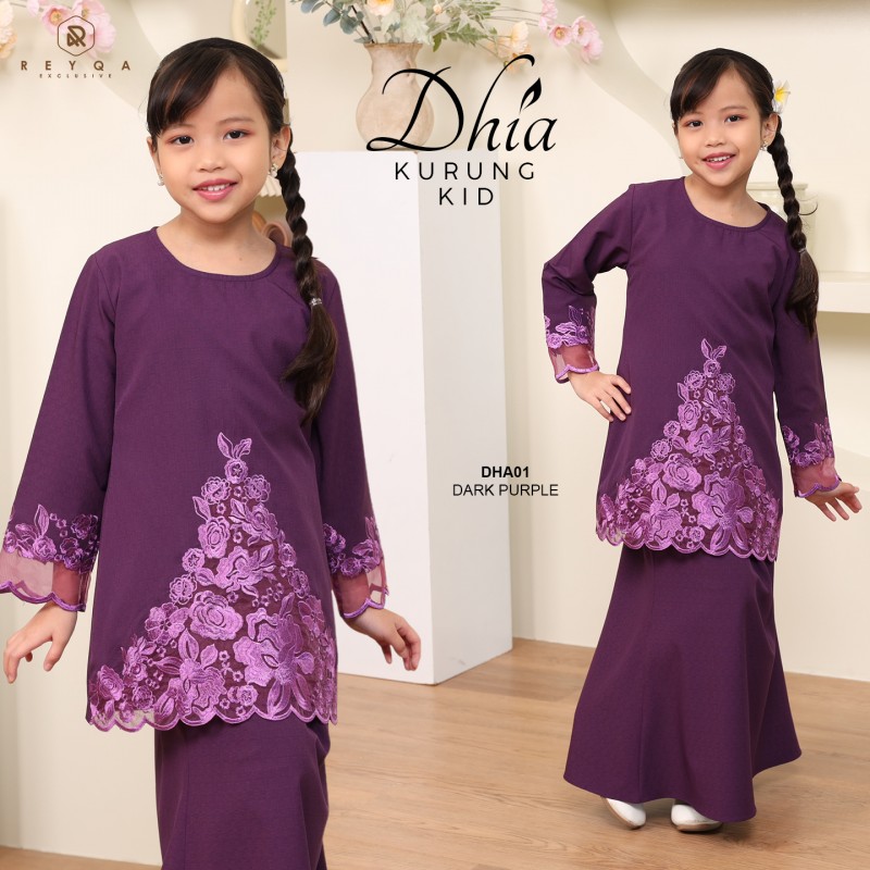 Dhia/01 Dark Purple Kids