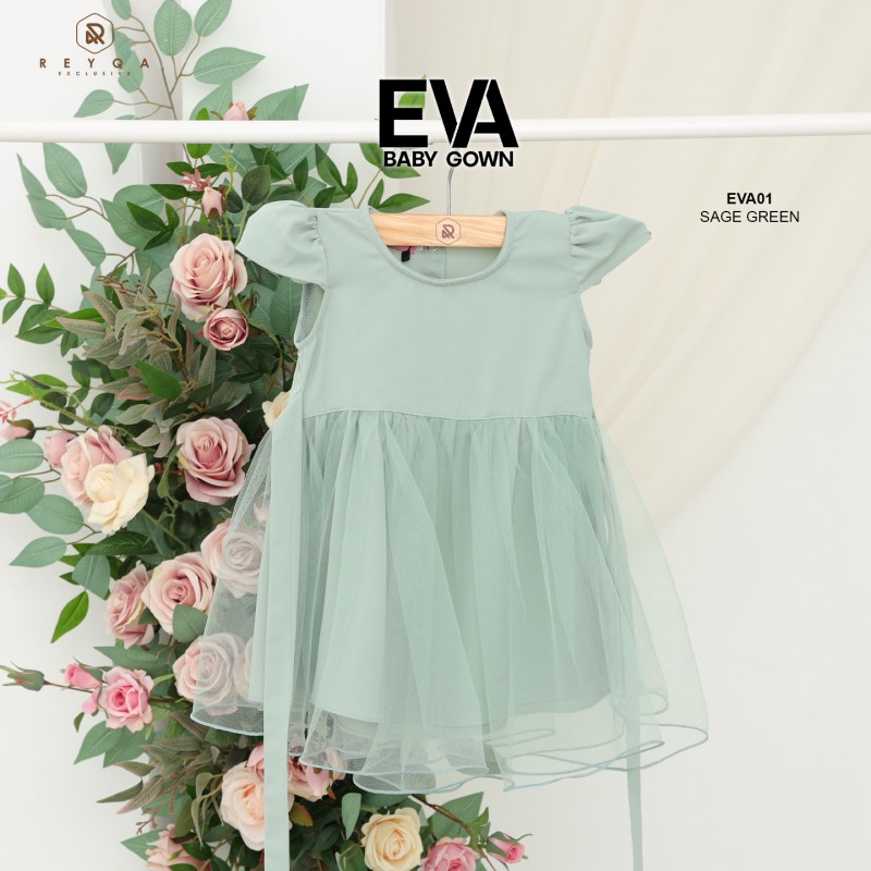 Gown Eva/01 Sage Green