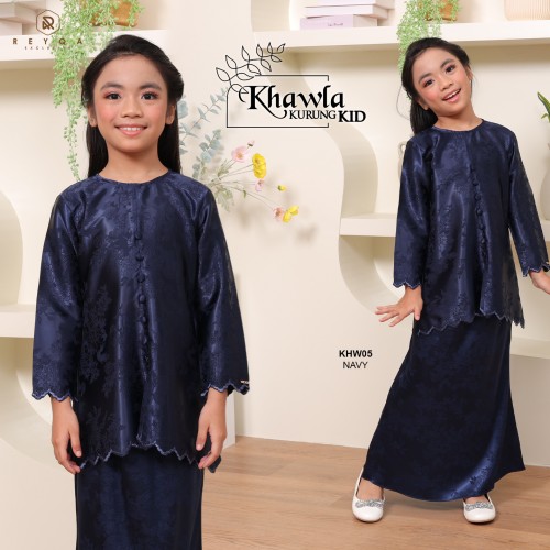 Khawla/05 Navy blue Kids