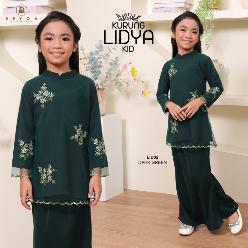 Lidya/02 Dark green kids