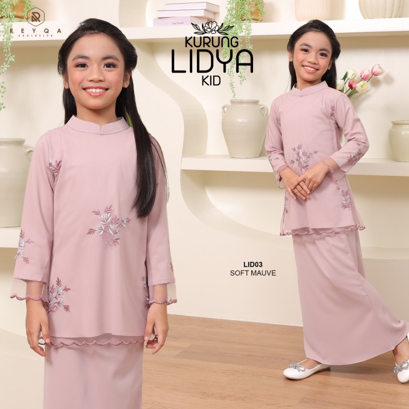 Lidya/03 Soft mauve kids