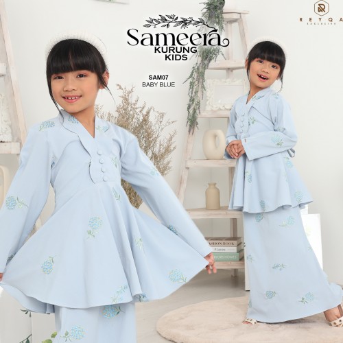 Sameera/07 Baby Blue Kids