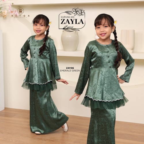 Zayla/06 Emerald Green Kids