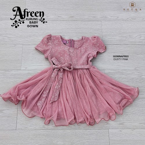 Gown Afreen/03 Dusty Pink