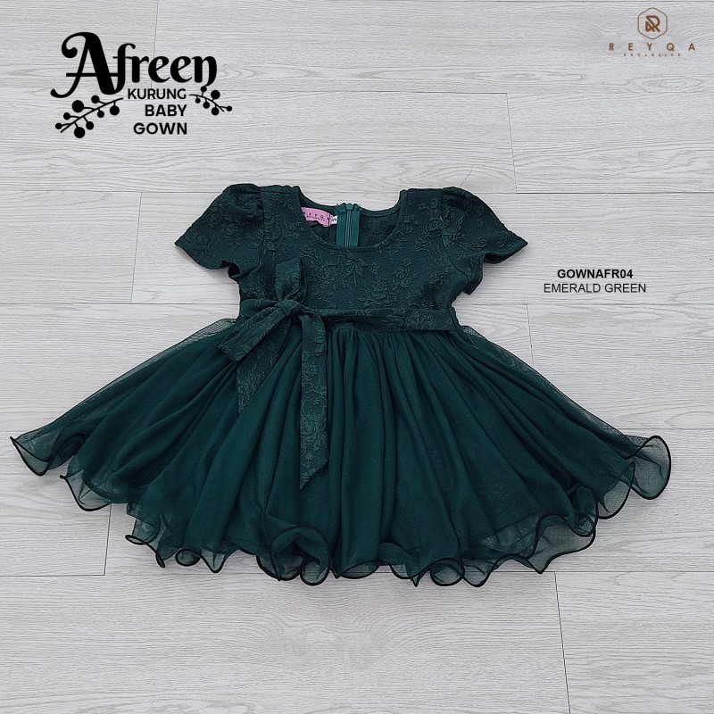 Gown Afreen/04 Emerald