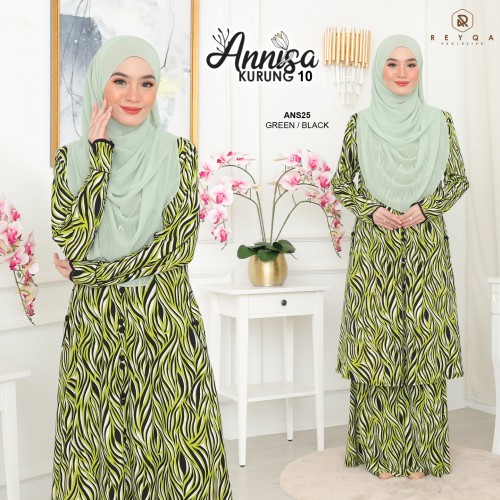 Annisa 10/25 Green Bk