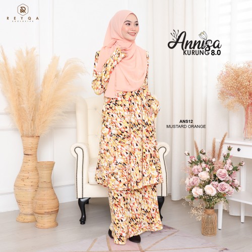 Annisa 8.0/12 Mustard Orange