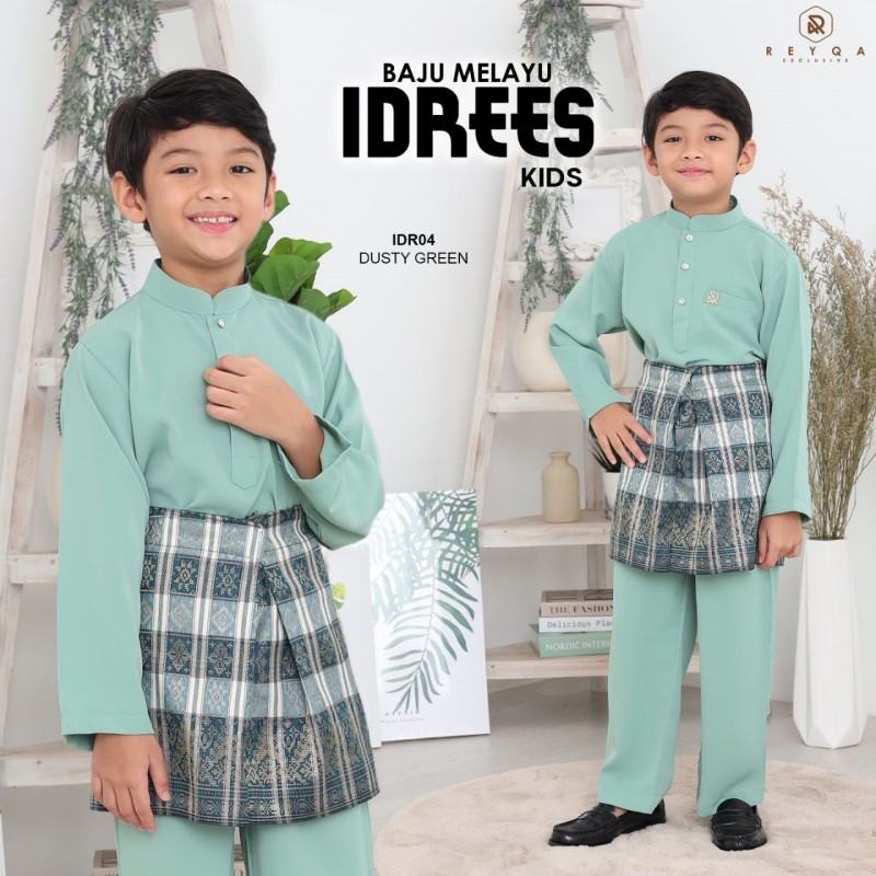 Idrees/04 Dusty Green Kids