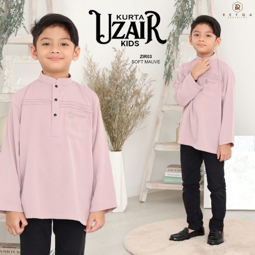 Uzair/03 Soft Mauve Kids