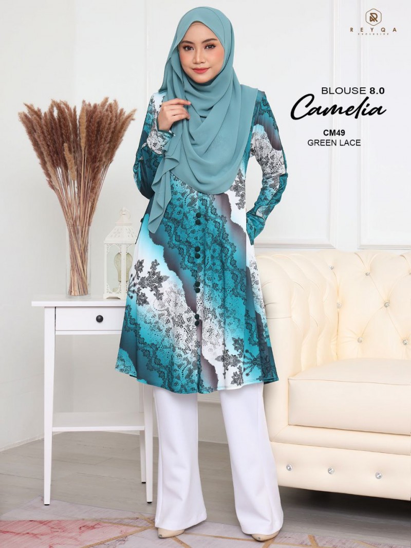 Camelia 8.0/49 Green Lace