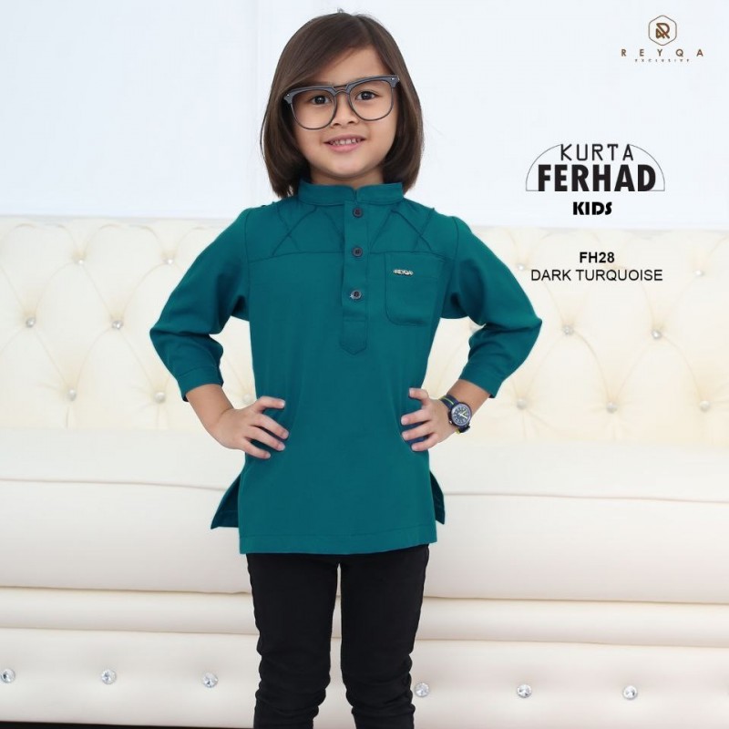 Ferhad/28 Dark Turquoise Kids