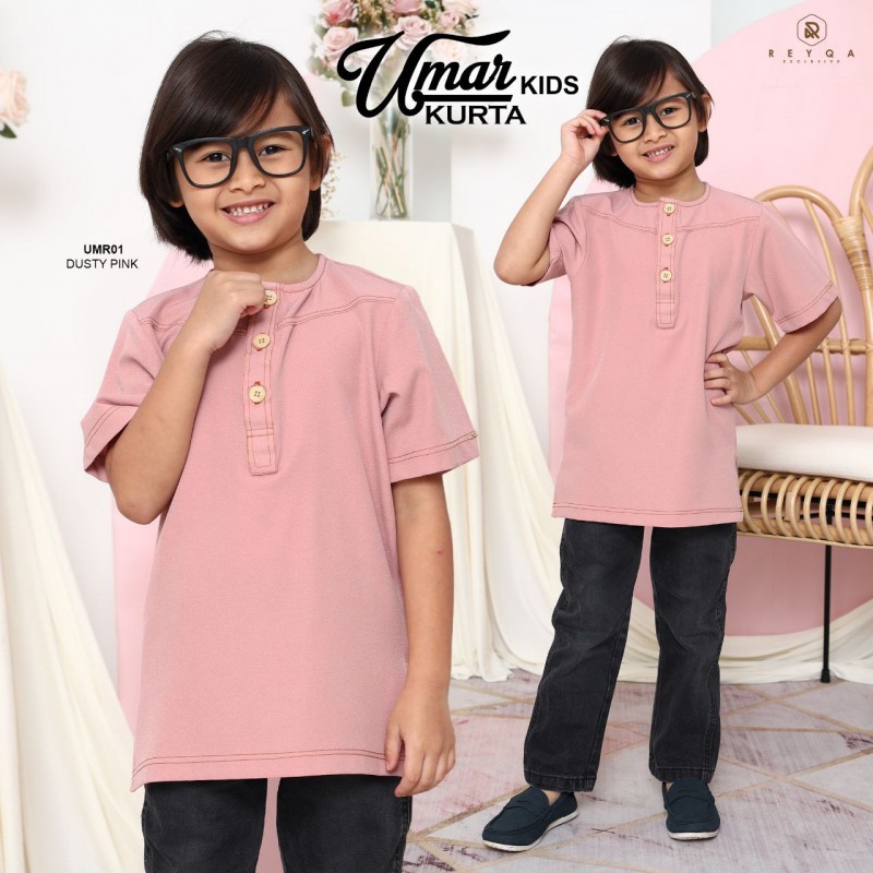 Umar/01 Dusty Pink Kids