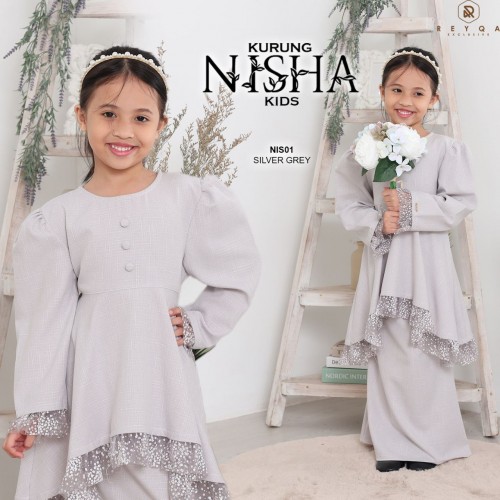 Nisha/01 Silver Gry Kids