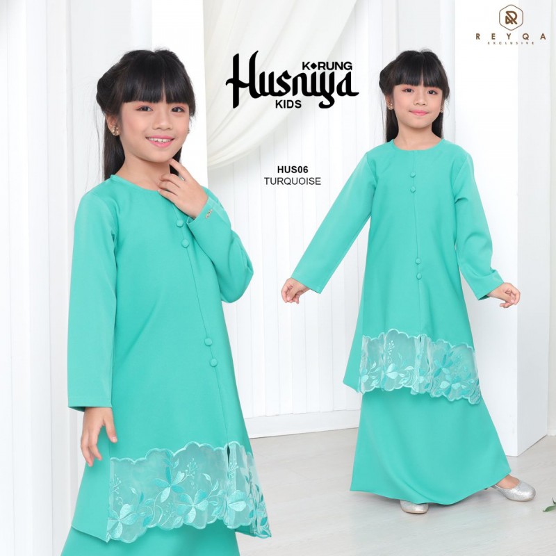 Husniya/06 Turquoise Kids