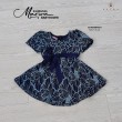 Gown Marwa/04 Navy Bl